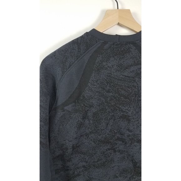 Lululemon Men's Sz. S End State Pullover W/Pockets Graphite Grey/Black NWT - Picture 7 of 7